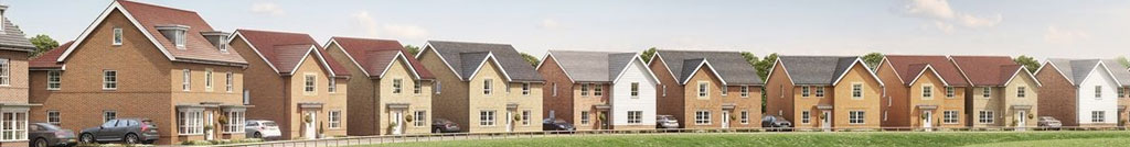 A row of houses