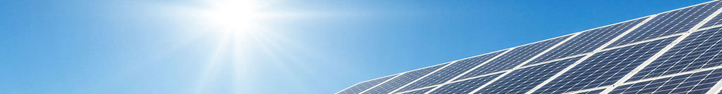 Solar panels clean energy